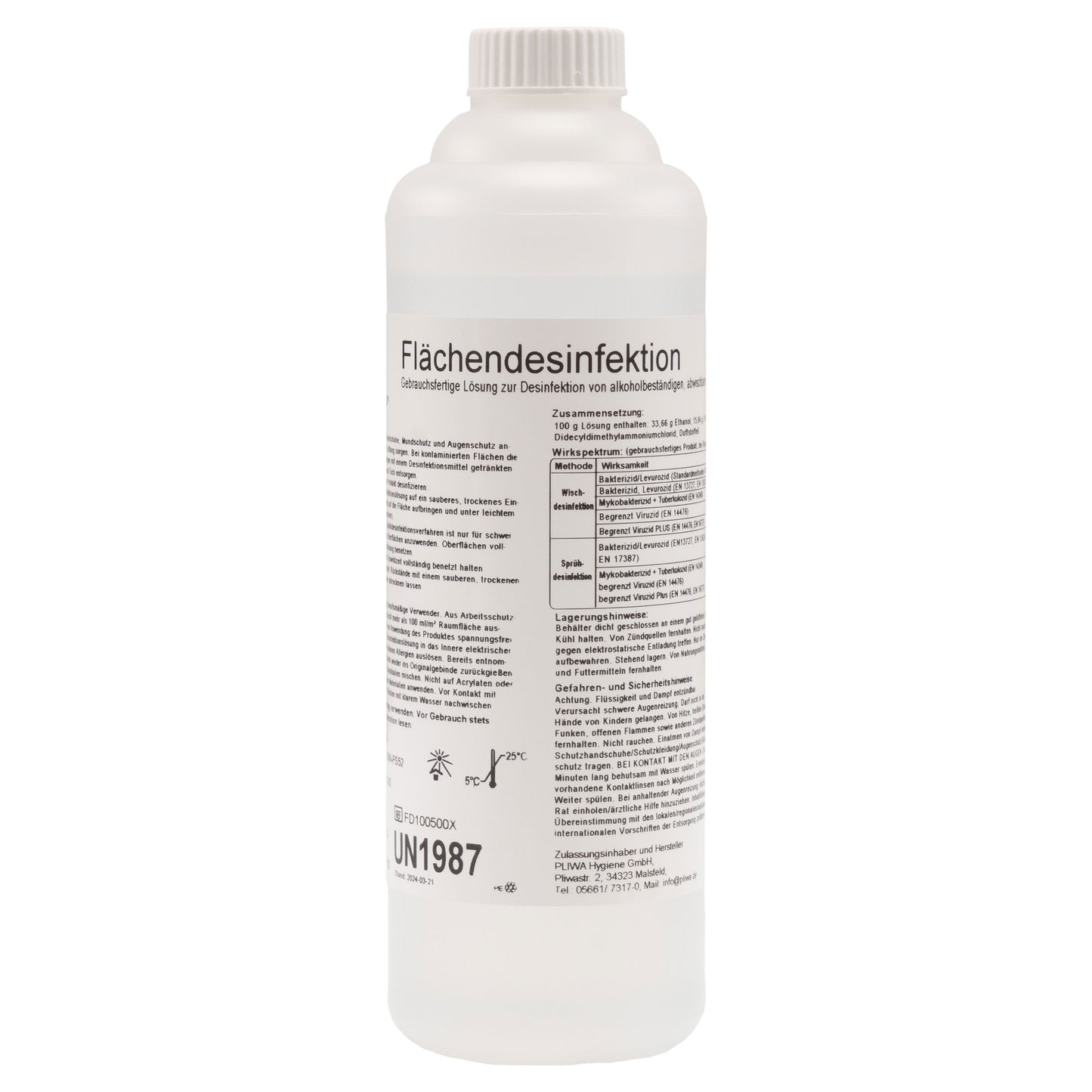 Désinfectant de surface Sensalou sans tête de pulvérisation - 500 ml