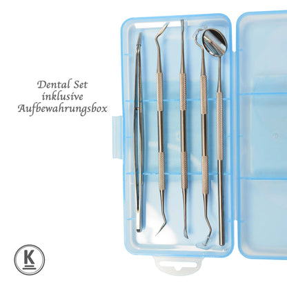 Ensemble de 5 instruments de soins dentaires 
