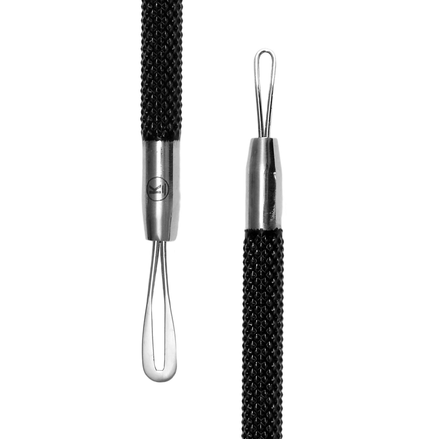 K-Pro Comedone Squeezer - Blackhead Remover - Stainless Steel Comedone Lifter Loop