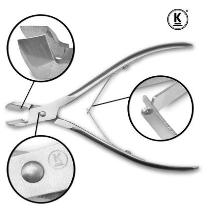 K-Pro Head Cutter Cuticle Nipper 4.5"