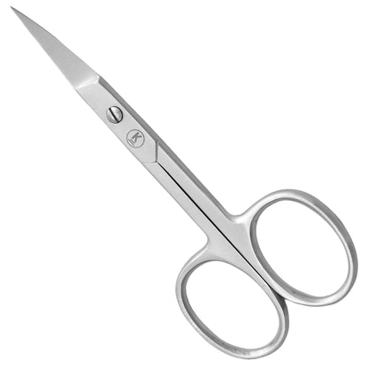 Nail scissors, curved, pointed - Black