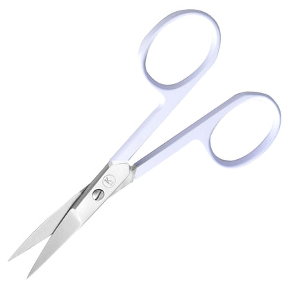 Nail scissors, curved, pointed - Black