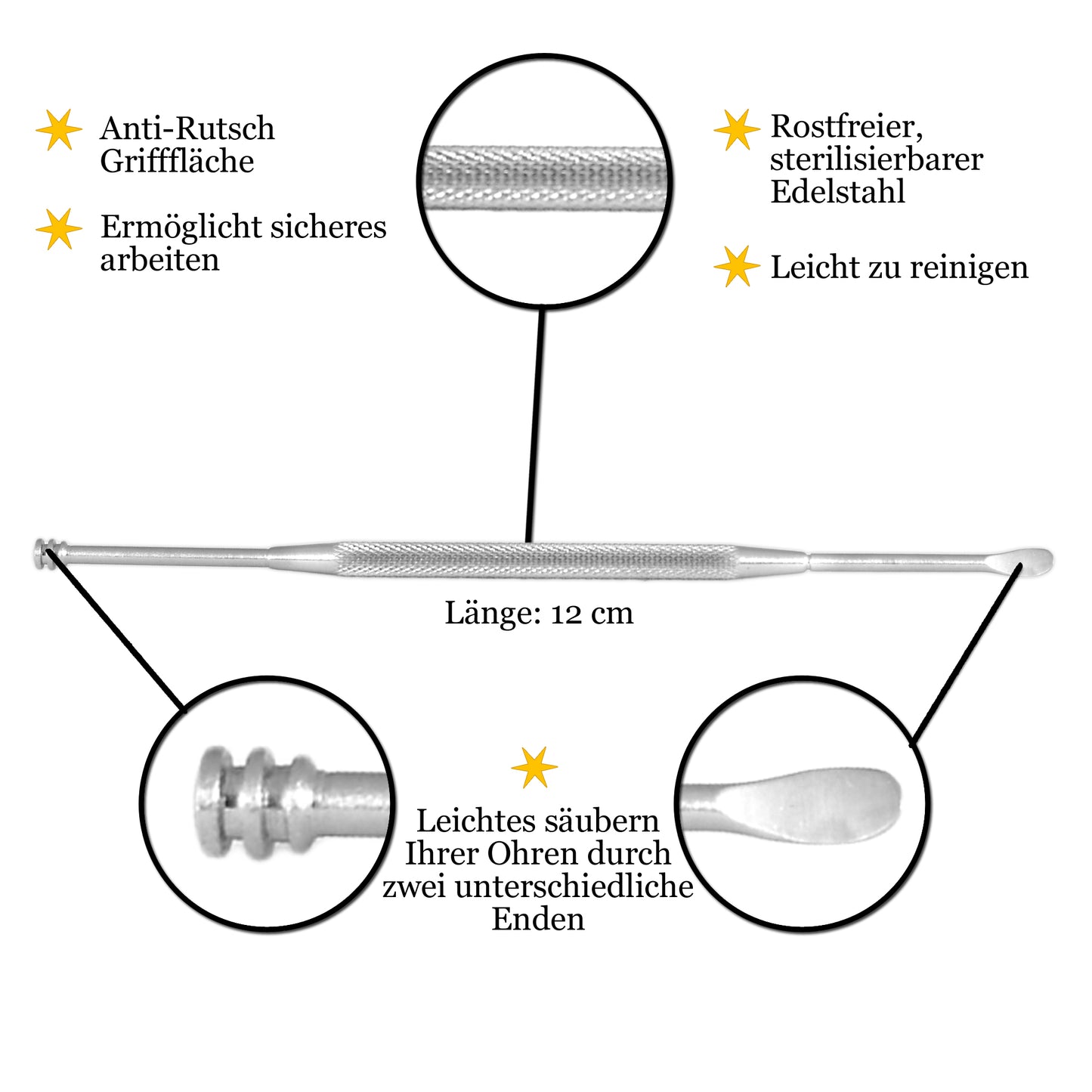 Ohrenreiniger mit Löffel