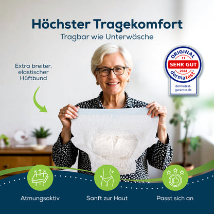 Sensalou Inkontinenz Pants - Windeln für Erwachsene maximale Saugstärke (Maxi)