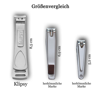 Grand coupe-ongles en acier inoxydable